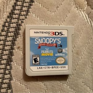 The Peanuts Movie: Snoopy's Grand Adventure Nintendo 3DS Game TESTED WORKING